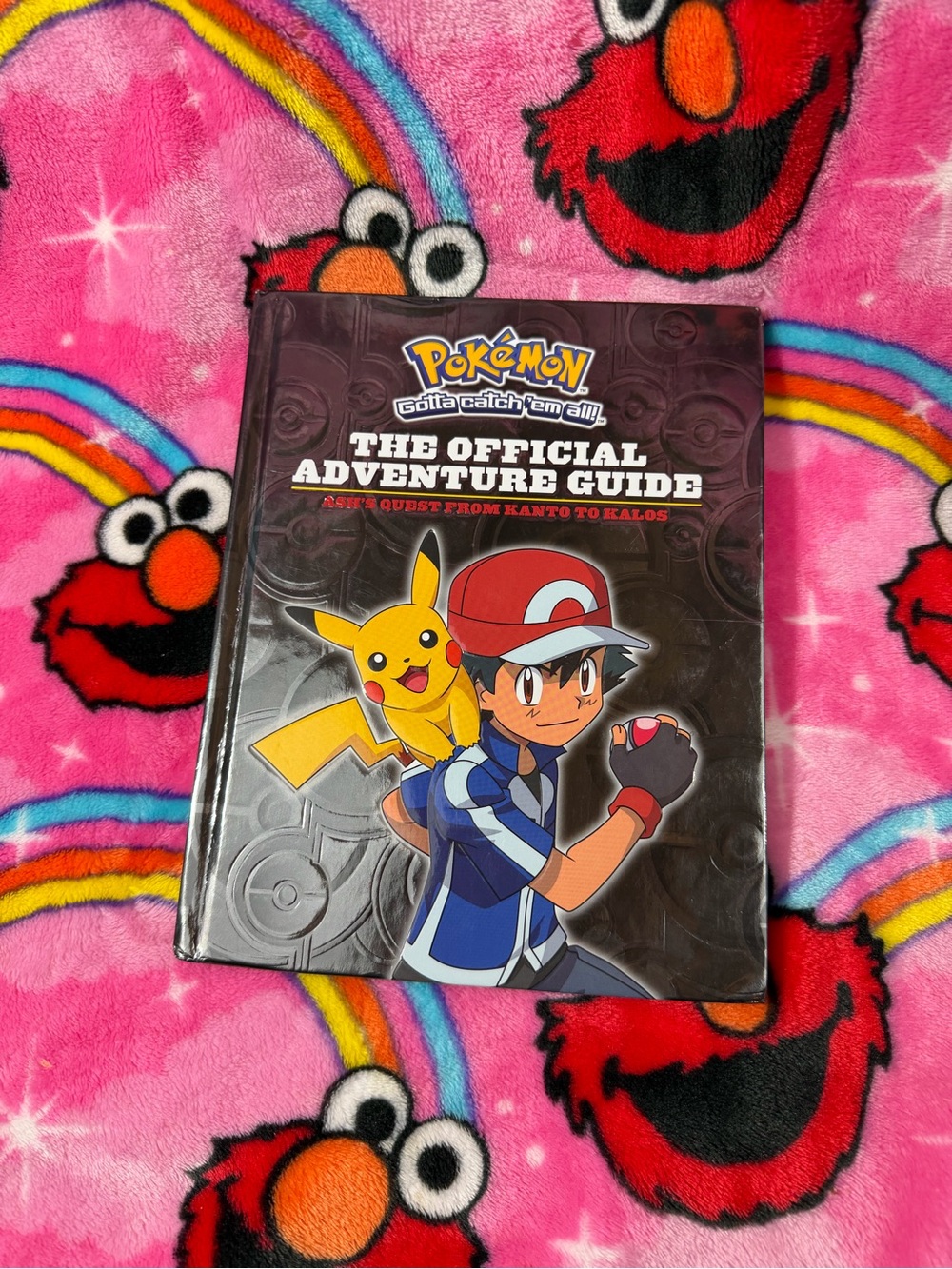 Pokémon Official Adventure Guide Hardcover Book Kanto to Kalos Pikachu Ash
